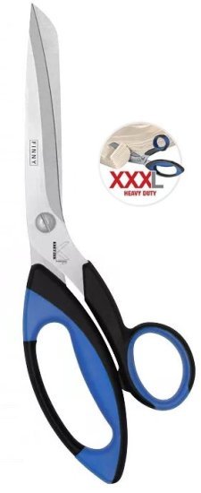 מספריים תעשייתיים 30 ס''מ דגם Finny Xxxl מבית Kretzer Solingen - צבע כחול / שחור