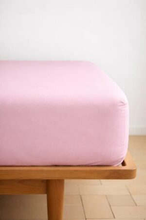 312619_b_1.jpg סדין 100% כותנה למיטה בגודל 90x200 ס''מ קולקציית Ekko Cotton מבית Arige Gad - צבע ורוד