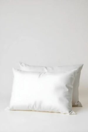 312640_b_1.jpg זוג ציפיות לכרית 100% כותנה 50x70 ס''מ קולקציית Ekko Cotton מבית Arige Gad - צבע לבן