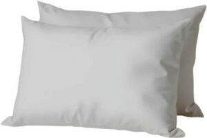 312642_b_1.jpg זוג ציפיות לכרית 100% כותנה 50x70 ס''מ קולקציית Ekko Cotton מבית Arige Gad - צבע אפור בהיר