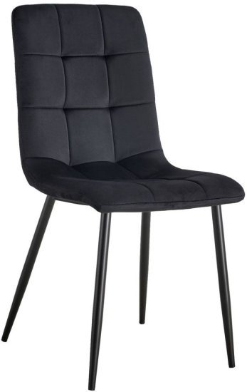סט 4 כיסאות לפינת אוכל דגם Monaco מבית Ramos - צבע שחור