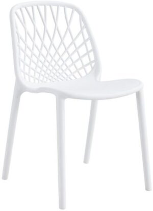 סט 4 כיסאות מעוצבים דגם Chicago מבית Ramos - צבע לבן