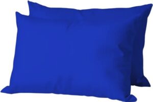 זוג ציפיות לכרית 100% כותנה 50x70 ס''מ קולקציית Ekko Cotton מבית Arige Gad - צבע כחול