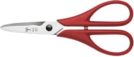 329629_b_1.jpg מספריים מקצועיים לחיתוך עשבי תיבול באורך 197 מ''מ Paul - צבע אדום