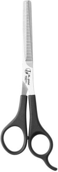 מספריים מקצועיים 34 שיניים לדילול שיער עם תומך לאצבע 15.25 ס''מ לספרים מבית Witte Solingen - דגם 70071