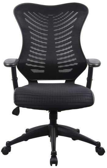 כסא משרדי ארגונומי אורתופדי מתכוונן דגם Proback 1000 מבית Fizzio - צבע שחור