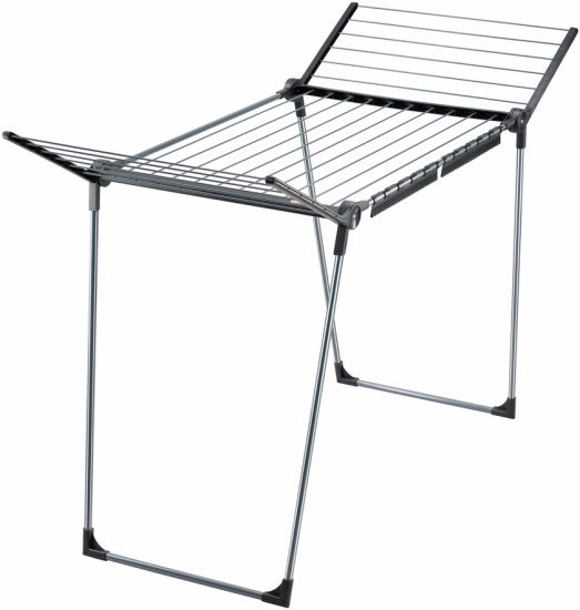 מתקן ייבוש כביסה Leifheit Pegasus 180 Solid Black - צבע שחור