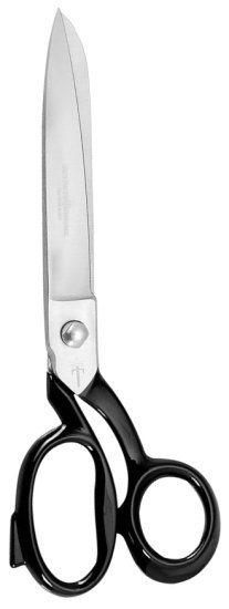 מספריים מקצועיים לחייטים 23 ס''מ Schwertkrone Solingen - ידיות בצבע שחור לכה