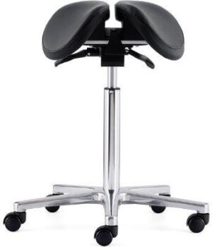 כיסא אוכף דגם Kyte מבית Keisar - צבע שחור