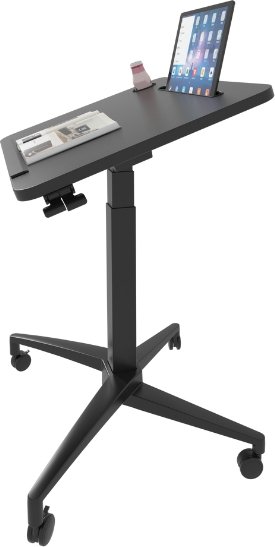 368997_b_1.jpg שולחן פניאומטי מתכוונן דגם Mini Black מבית Keisar - צבע שחור