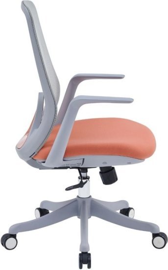 כיסא משרדי דגם INBOX מבית Dr.Gav - צבע אפור / אדום