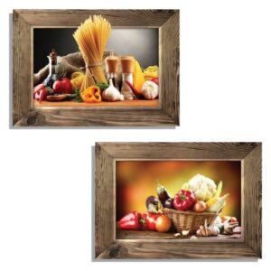 סט 2 מדבקות קיר 32x45 ס''מ מבית נישה קונספט - פסטה