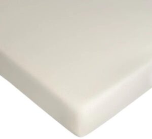 סדין לעריסה 100% כותנה מבית Lorens - צבע אופוויט