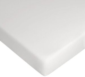 סדין למיטת תינוק / מיטת מעבר עשוי 100% כותנה מבית Lorens - צבע לבן