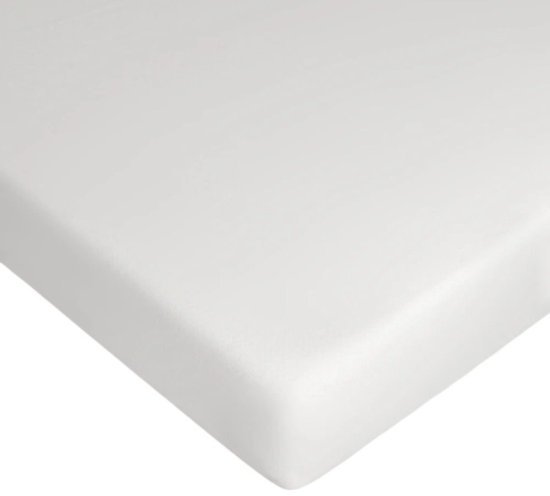סדין למיטת תינוק / מיטת מעבר עשוי 100% כותנה מבית Lorens - צבע לבן