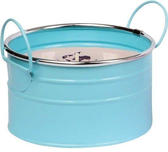 חביתוש XL - נר דוחה יתושים דקורטיבי מבית Greenplace - עד 36 שעות בעירה - צבע כחול - לשימוש חיצוני בלבד