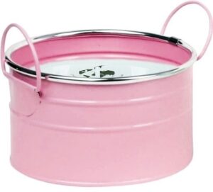 חביתוש XL - נר דוחה יתושים דקורטיבי מבית Greenplace - עד 36 שעות בעירה - צבע ורוד - לשימוש חיצוני בלבד