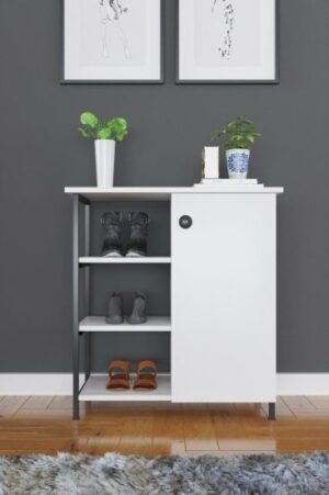 ארון נעליים דגם Phoenix מבית StarShop - צבע לבן