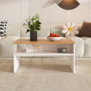 שולחן סלון נפתח דגם Chelsi מבית StarShop - צבע אלון