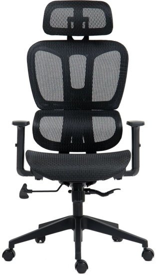 כיסא משרדי ארגונומי דגם AIR-B סדרת Air Flex מבית Dragon Smart Tech - צבע שחור