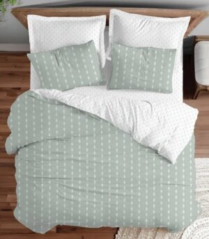 375022_b_1.jpg סט מצעים 6 חלקים פרקל 100% כותנה 160x200 ס''מ סדרת Exclusive מבית Homestyle - דגם Sherry