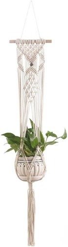 מתלה מקרמה לצמחים 125 ס''מ Playa - צבע בז'