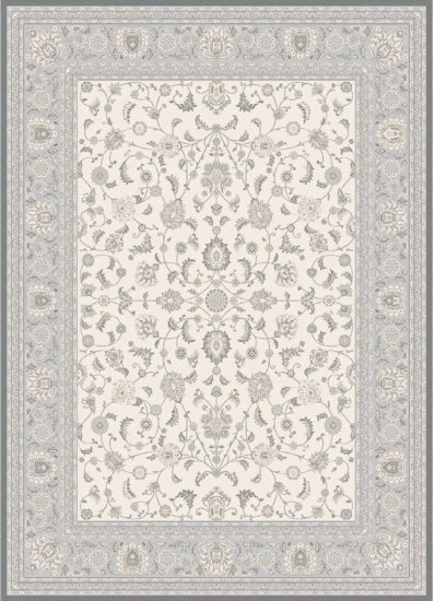 שטיח כביס דגם Persepolis Light מבית Buona Casa - מידה 160x230 ס''מ - צבע אפור