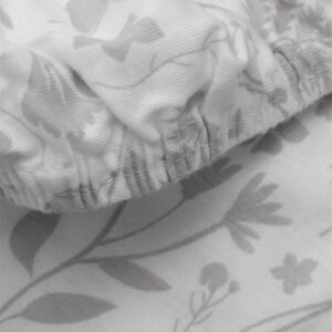 סדין ג'רסי 100% כותנה למיטה בגודל 160x200 ס''מ מבית Vardinon - אפור