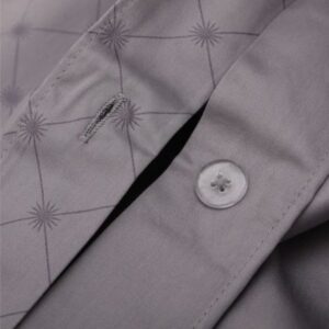 סדין סאטן 100% כותנה למיטה בגודל 200x220 ס''מ דגם Elegant מבית Vardinon - סגול ערפל