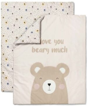 סט מצעים 2 חלקים 100% כותנה 70x140 ס''מ Vardinon - דגם Beary