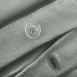 ציפית לכרית ג'רסי 100% כותנה 50x70 ס''מ מבית Vardinon - צבע ירוק מרווה