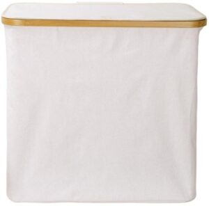 385127_b_1.jpg סל כביסה עם מכסה דגם Gilly - צבע לבן