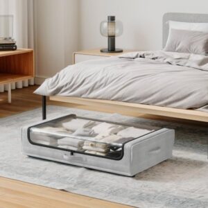 תא אחסון עם גלגלים דגם Kfir - צבע אפור