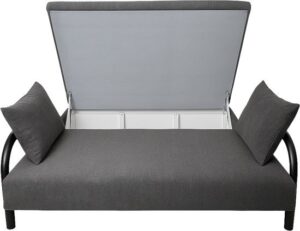 386420_b_1.jpg ספה נפתחת עם ארגז מצעים דגם שיר King Comfort - צבע אפור