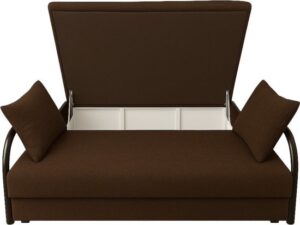 ספה נפתחת עם ארגז מצעים דגם שיר King Comfort - צבע חום