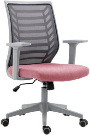 כיסא משרדי ארגונומי דגם COLUMBIA מבית Dr.Gav - צבע ורוד
