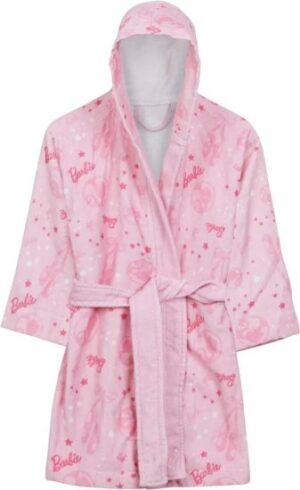 390391_b_1.jpg חלוקי רחצה לילדים 100% כותנה לגילאי 8-10 מבית Homestyle - ברבי