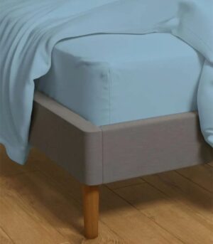 392653_b_1.jpg סדין 100% כותנה למיטה בגודל 160x200 ס''מ סדרת Mix And Match מבית Homestyle - תכלת