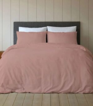 סדין 100% כותנה למיטה בגודל 180x200 ס''מ סדרת Mix And Match מבית Homestyle - ורוד