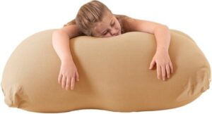 יוגיפוף 80x110 ס''מ מבית מילגה - צבע קפוצ'ינו