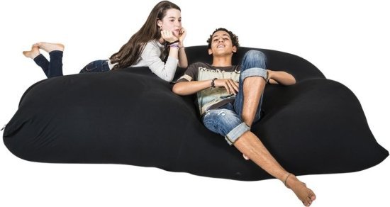 יוגיפוף דאבל 160x180 ס''מ מבית מילגה - צבע שחור