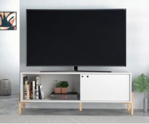 מזנון טלוויזיה דגם Mistral מבית Bradex - צבע לבן