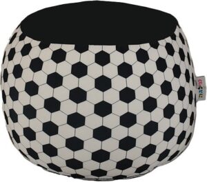 פופי עגול 60 ס''מ מבית מילגה - כדורגל