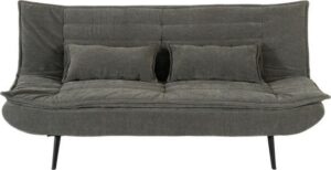 ספה תלת מושבית נפתחת למיטה וחצי דגם Hoffman מבית Bradex - צבע אפור כהה