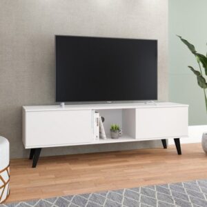 מזנון טלוויזיה דגם Libra  מבית Bradex - צבע לבן