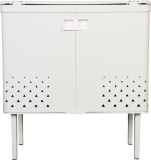 סל כביסה 60 ליטר Cestino - צבע לבן