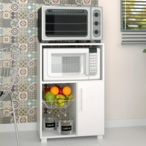 ארונית שירות למטבח דגם Scandy מבית Bradex - צבע לבן