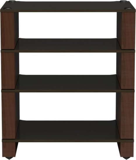 סטנד Hi-Fi מודולרי עם 4 מדפים דגם Stax 2G מבית Blok - אגוז טבעי