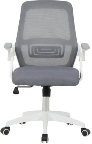 406224_b_1.jpg כיסא מחשב משרדי עם ידיות מתכווננות מבית Step Up - דגם 7014 - צבע אפור