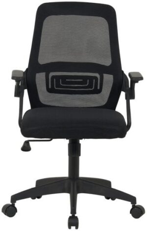 406236_b_1.jpg כיסא מחשב משרדי עם ידיות מתכווננות מבית Step Up - דגם 7014 - צבע שחור